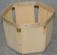 Hexagonal basket